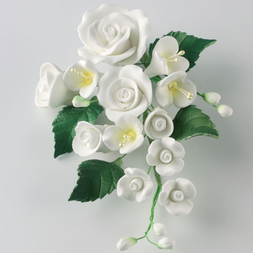 Bouquet of Roses - White