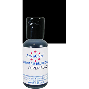 Americolor Amerimist airbrush color Super Black, 20 ml