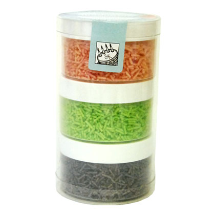 SK Vermicelli Stack Pink, Green, Purple